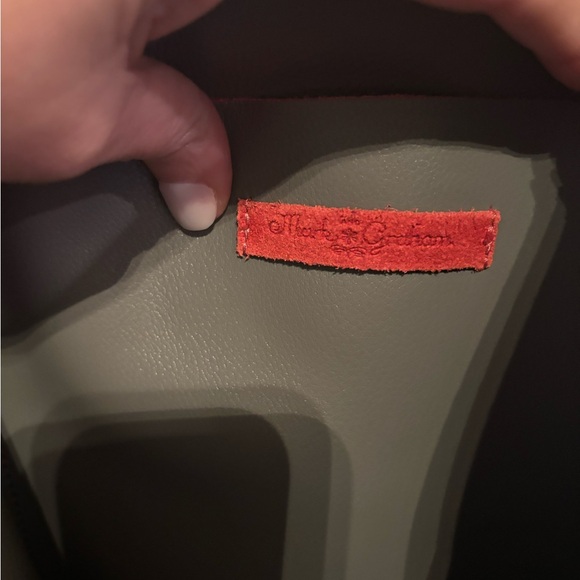 Mark & Graham Red Suede Tote - Picture 6 of 7